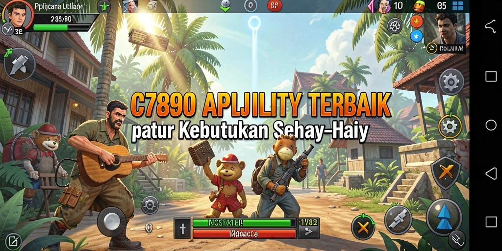 Tampilan antarmuka C7890 yang modern dan intuitif.