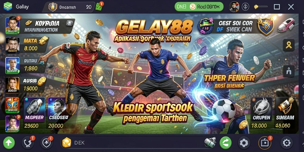 Tampilan gameplay seru di GELAY88 dengan berbagai pilihan taruhan.