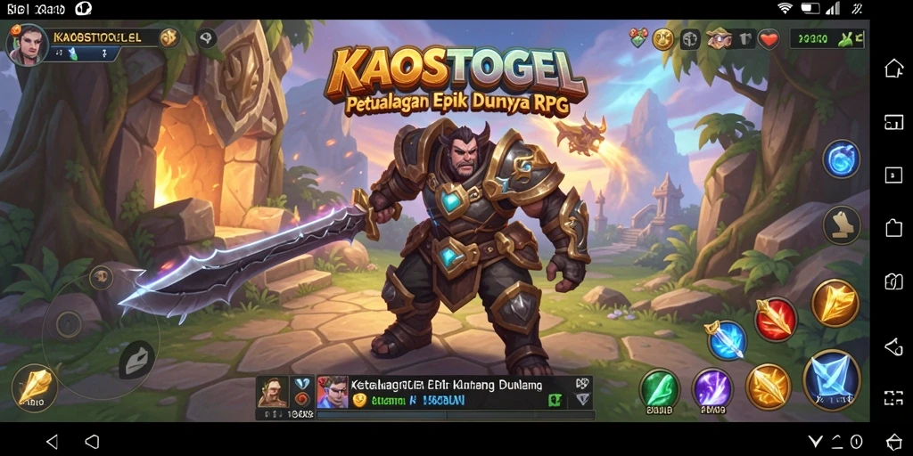 Gameplay menakjubkan di dalam KAOSTOGEL yang penuh aksi RPG.