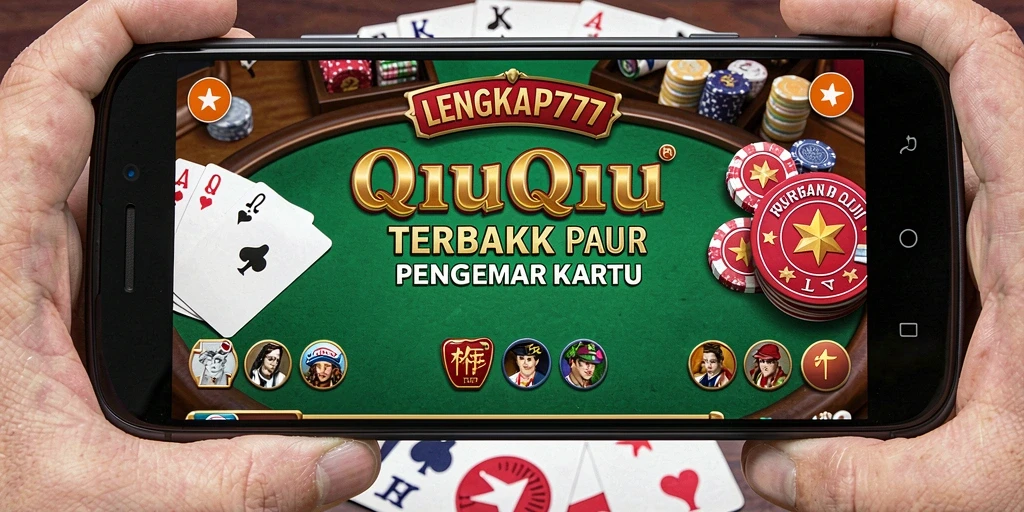 Tampilan gameplay menarik dari LENGKAP777 saat bermain QiuQiu.