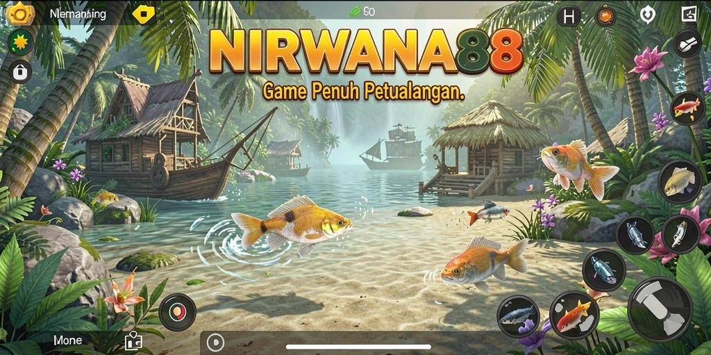 Tangkapan ikan yang sukses dalam gameplay NIRWANA88.