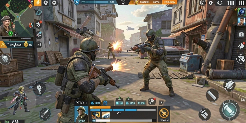 Gameplay menarik dari PT89 menampilkan strategi dan taktik yang mendebarkan.