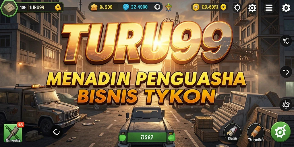 Tampilan gameplay TURU99 yang menggugah semangat bisnis.
